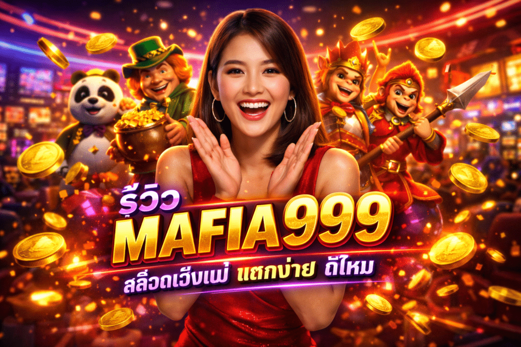 รีวิว MAFIA999 สล็อตเว็บแม่ แตกง่าย ดีไหม