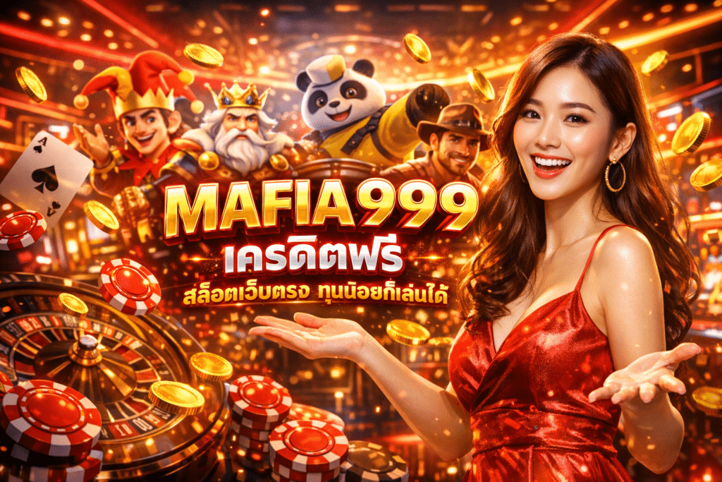 MAFIA999 เครดิตฟรี สล็อตเว็บตรง ทุนน้อยก็เล่นได้