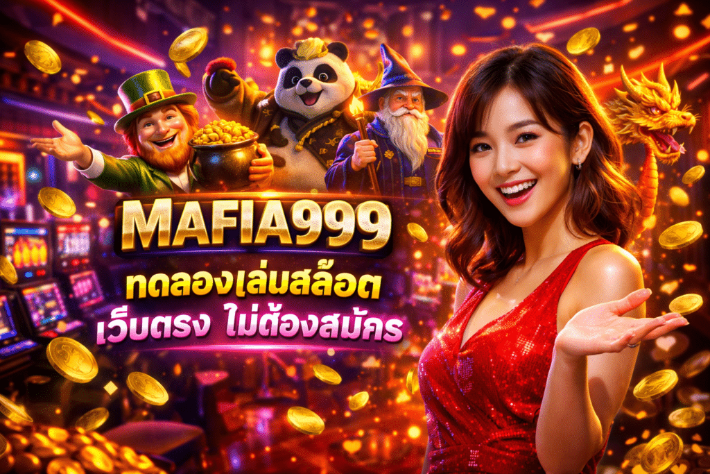MAFIA999 ทดลองเล่นสล็อต เว็บตรง ไม่ต้องสมัคร